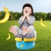 Toytexx Potty Training Seat Cute Banana Toilet Seat Trainer Portable Foldable Potty for Children Toddlers